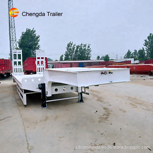 Hot Sale 2/3 Axle  Lowbed Truck Trailer for Sale
